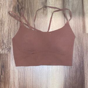 aerie real me bra brown